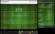Wayne Rooney - shots - 2nd half. Stoke City vs. Manchester United, Britannia Stadium, Stoke. wfhk